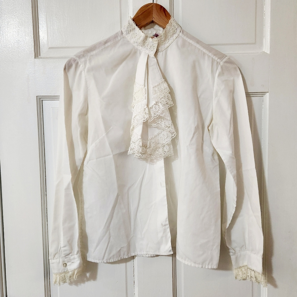 The Scotch House Vintage Lace Blouse